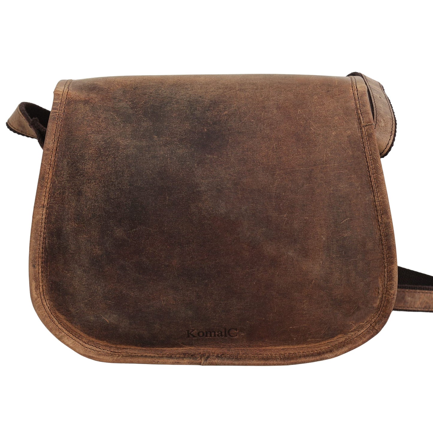 Leather Crossbody Bag for women purse tote ladies bags satchel travel tote shoulder bag (Distressed Tan)