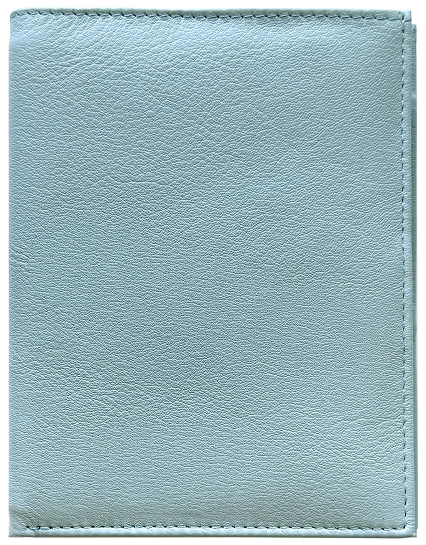 Chambray RFID Genuine Leather Passport Wallet