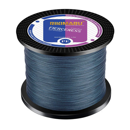 Braided Fishing Line Abrasion Resistant Superline Zero Stretch&Low Memory Extra Thin Diameter Dark Gray 327Yds,20LB
