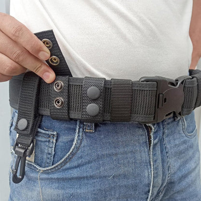 Tactical Duty Belt Keeper - Nylon Double Snaps for 2"-2.25" Belts | Police Accessories