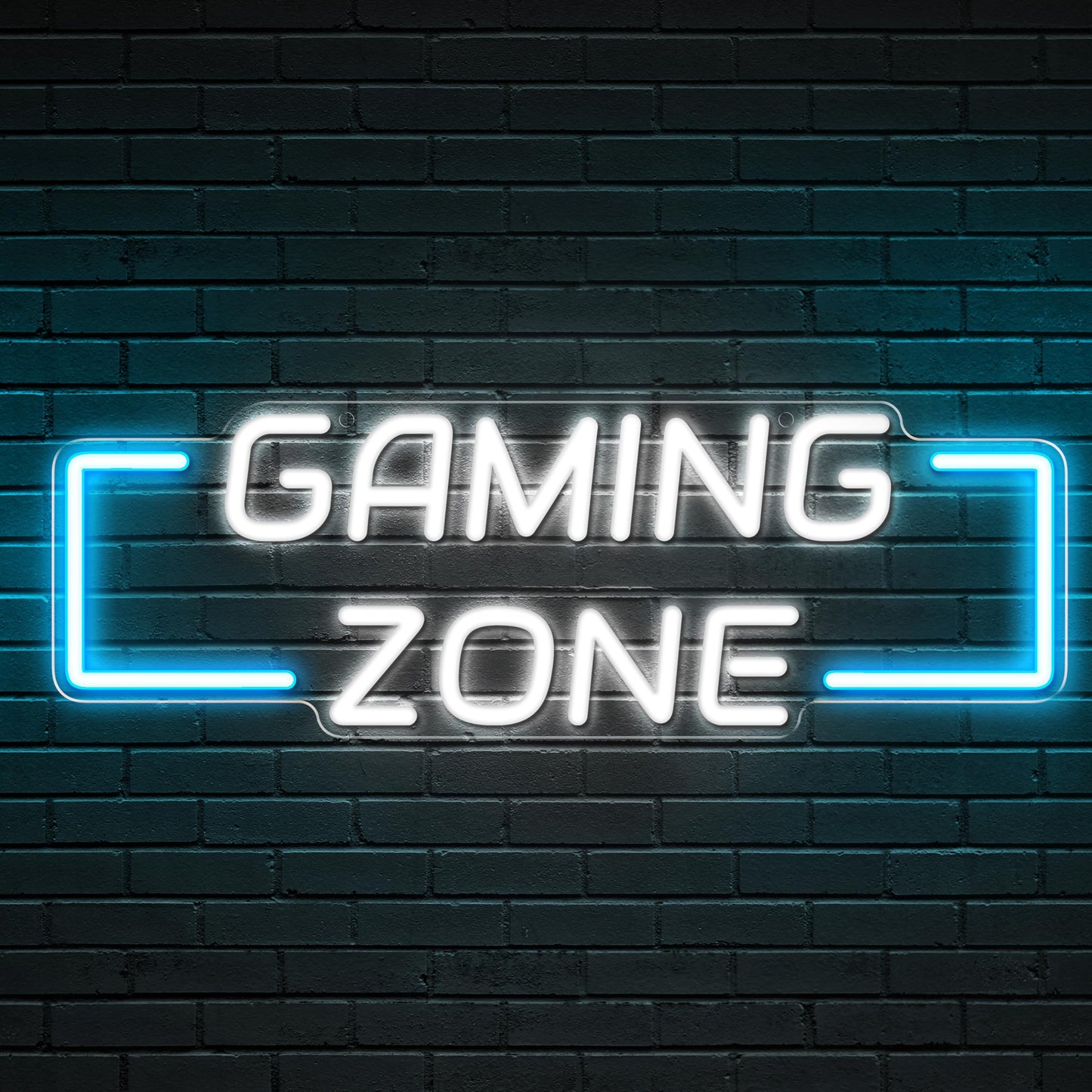 Kavaas Game Zone Neon Sign for Gameroom Wall Decor LED Light Signs - Gaming Zone Neon Sign for Teen Boy Bedroom- Best Gamer Gifts for Teenager, Kids