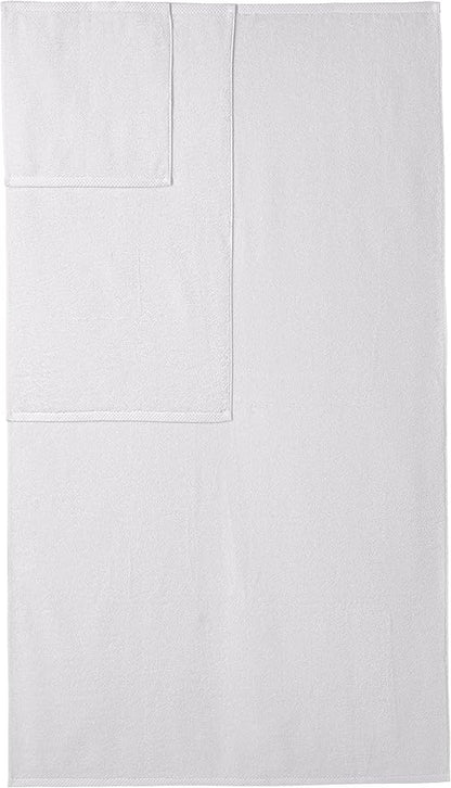 Amazon Basics 100% Cotton Soft Quick-Dry 8-Piece Towel Set, Bath Towels