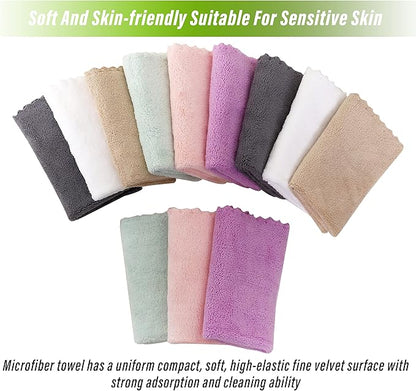 TENSTARS 12 Pack Premium Washcloths Set