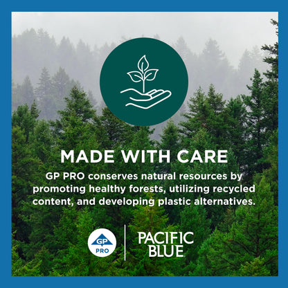 Pacific Blue Select by Georgia-Pacific PRO Multifold Premium 2-Ply Paper Towels, White, 3.2” Folded Width, 125 Towels Per Pack, 16 Packs Per Case, 21000