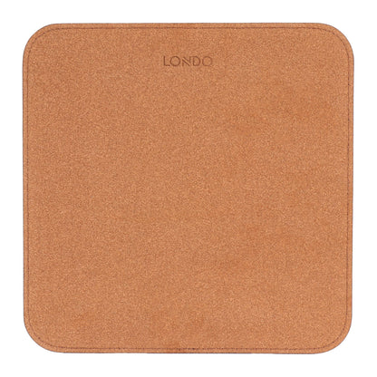 Londo Leather Mouse Pad with Wrist Rest – Ergonomic Support, Non-Slip Base, Smooth Surface