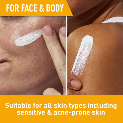 CeraVe Hydrating Sheer Sunscreen with SPF 30 for Face and Body, Mineral & Chemical Sunscreen for Men & Women with Zinc Oxide, Hyaluronic Acid and Ceramides, Paraben-Free + Fragrance-Free, 3 Ounces