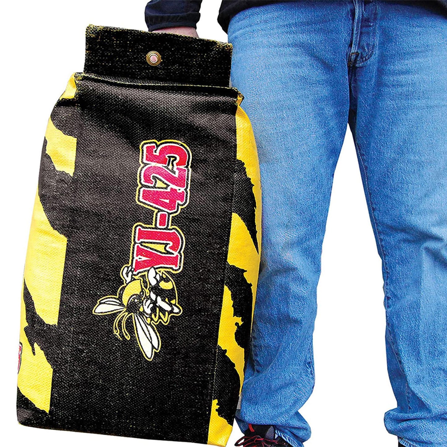 Morrell Yellow Jacket YJ-425 Portable Adult Field Point Archery Bag Target with 2 Shooting Sides, 10 Bullseyes, and Carry Handle, 3 Pack, Yellow