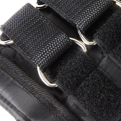 Amazon Basics Adjustable Ankle Weights for Resistance Training, 2.26 kg Set (1.13 kg Each), Black