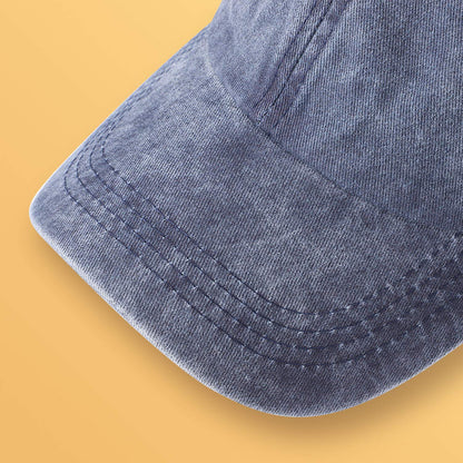 MEINICY 3 Pack Washed Plain Baseball Cap, Retro Adjustable Dad Hats Gift for Men/Women,Unstructured/Cotton