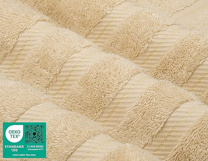 American Soft Linen Premium 3 Piece Towel Set, 1 Bath Towel 1 Hand Towel 1