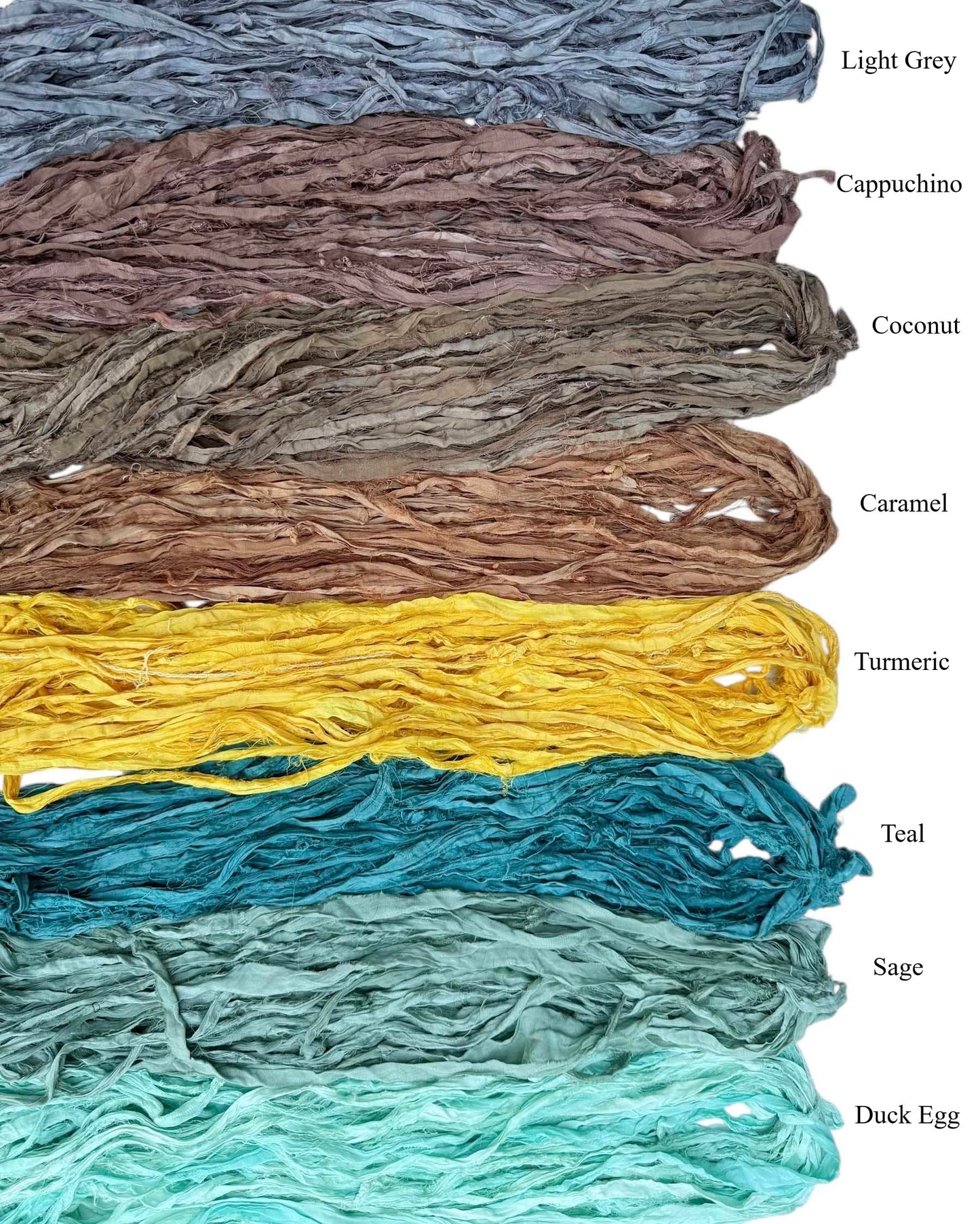Maker's Craft Chiffon Sari Ribbon 40 Yards, 100 Gram Skein, for DIY Knitting, Christmas Decorations, Gift Wrapping, Scarf, Wall Hangings, Jewelry Makings, Toys (Lilac)