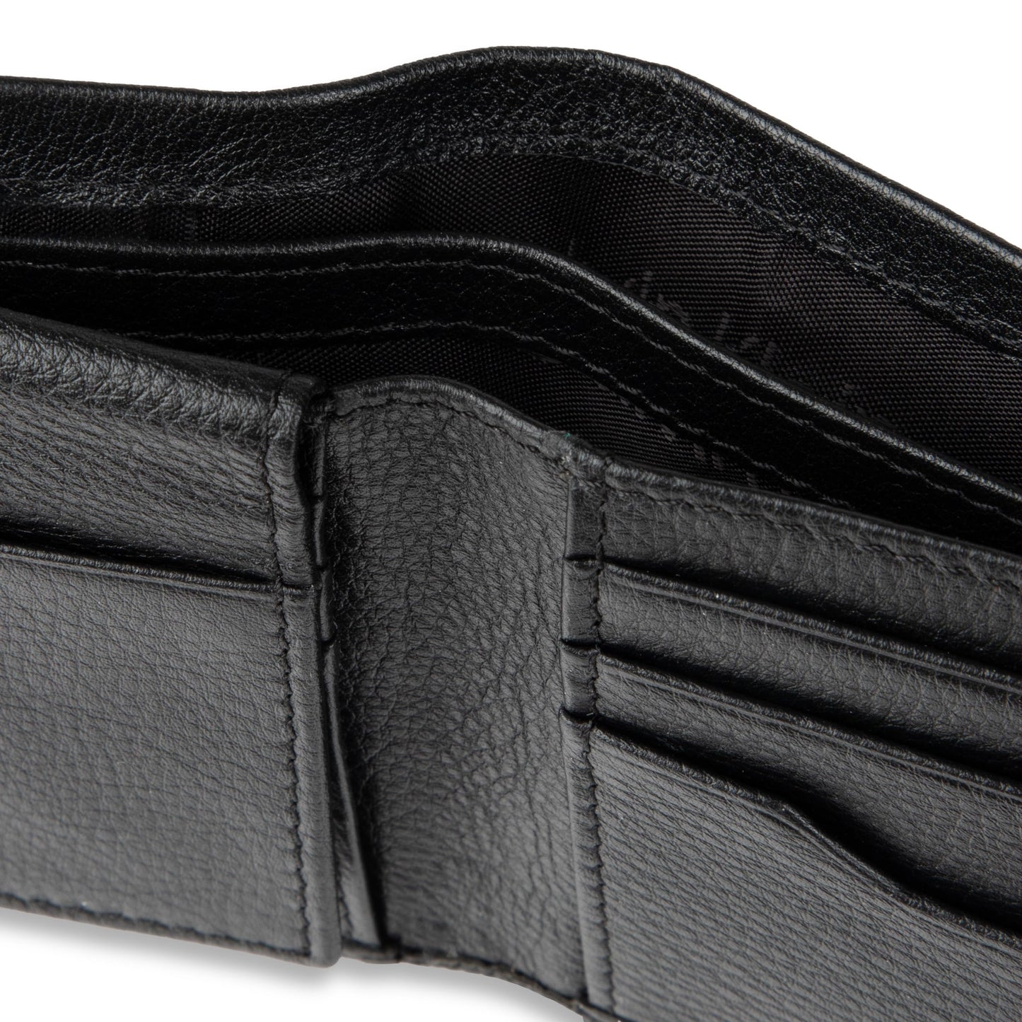 Calvin Klein Men's Leather Passcase Wallet with Keychain, Black, One Size