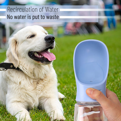 Mr. Pen Portable Dog Water Bottle - 19oz, Blue, Travel & Dispenser for Dogs