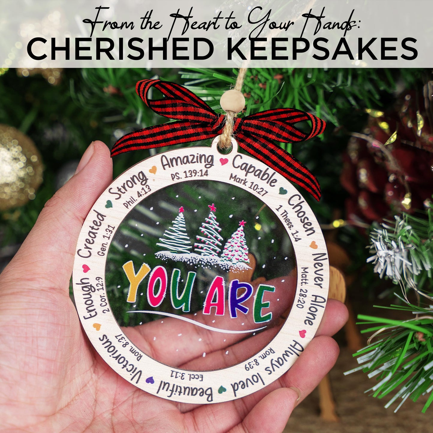 Christian Gifts for Women, 2025 Christmas Ornaments, Christian Christmas Ornaments, Religious Gifts for Women, Religious Ornament, New Year Gift, Xmas Gift for Friends, Friendship Gift