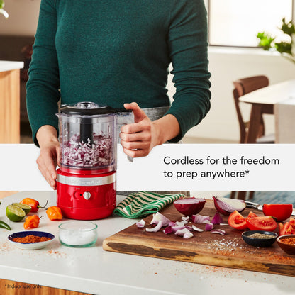 KitchenAid 5 Cup Food Chopper KFC0516ER, Empire Red