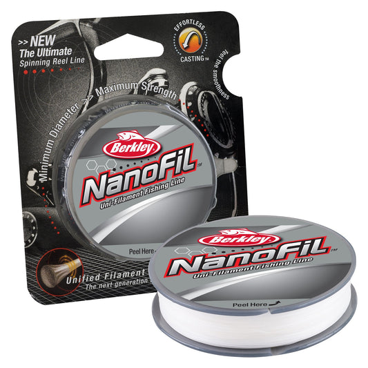 Berkley NanoFil Uni-filament Fishing Line, 2 Pound Test-150 Yard, Clear Mist