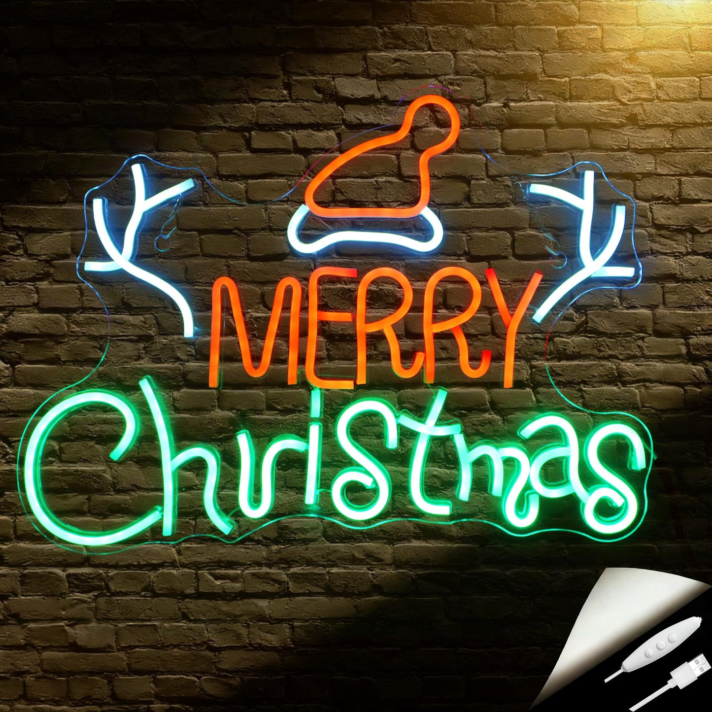 Merry Christmas Neon Sign