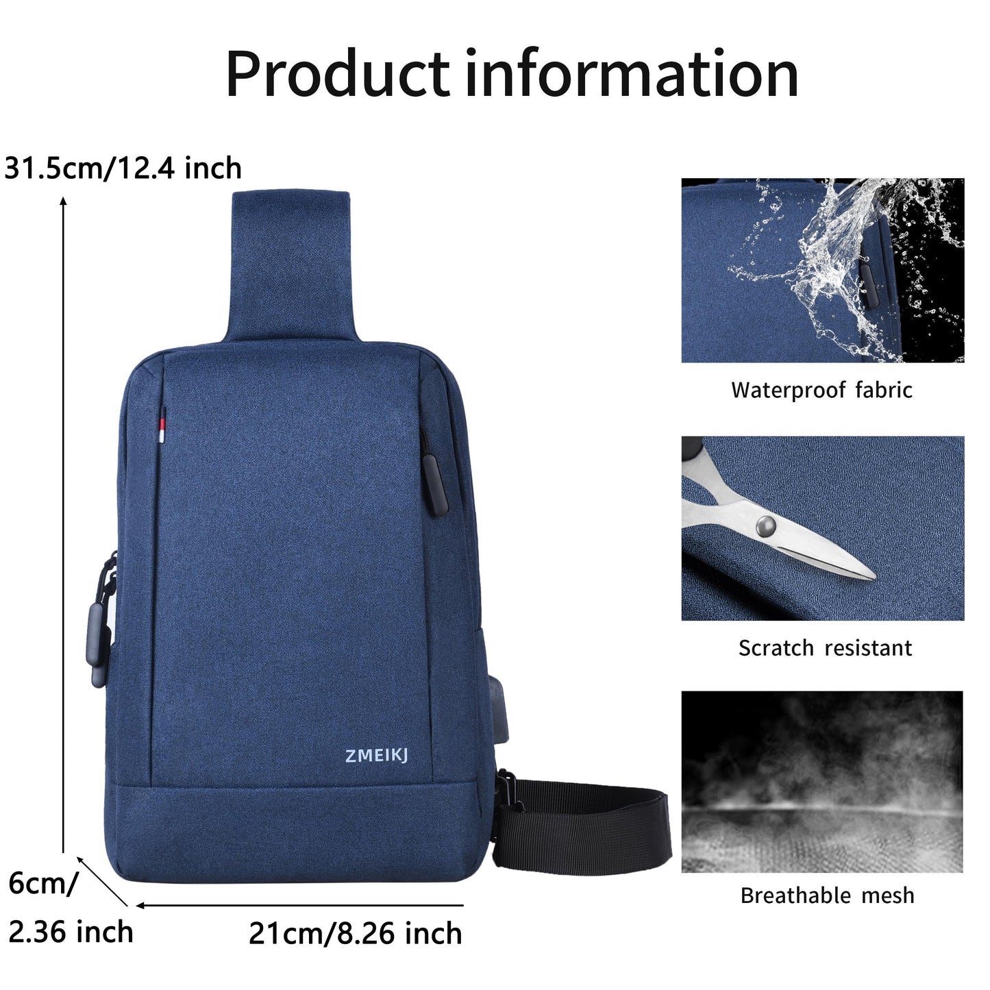 ZMEIKJ 9-11 Inch iPad Bag Tablet Sleeve Satchel Messenger Sling Shoulder Strap Carrying Case for Fire Laptop Kindle or Others