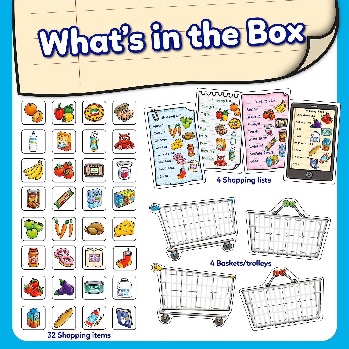 Orchard Toys Game - Shopping List