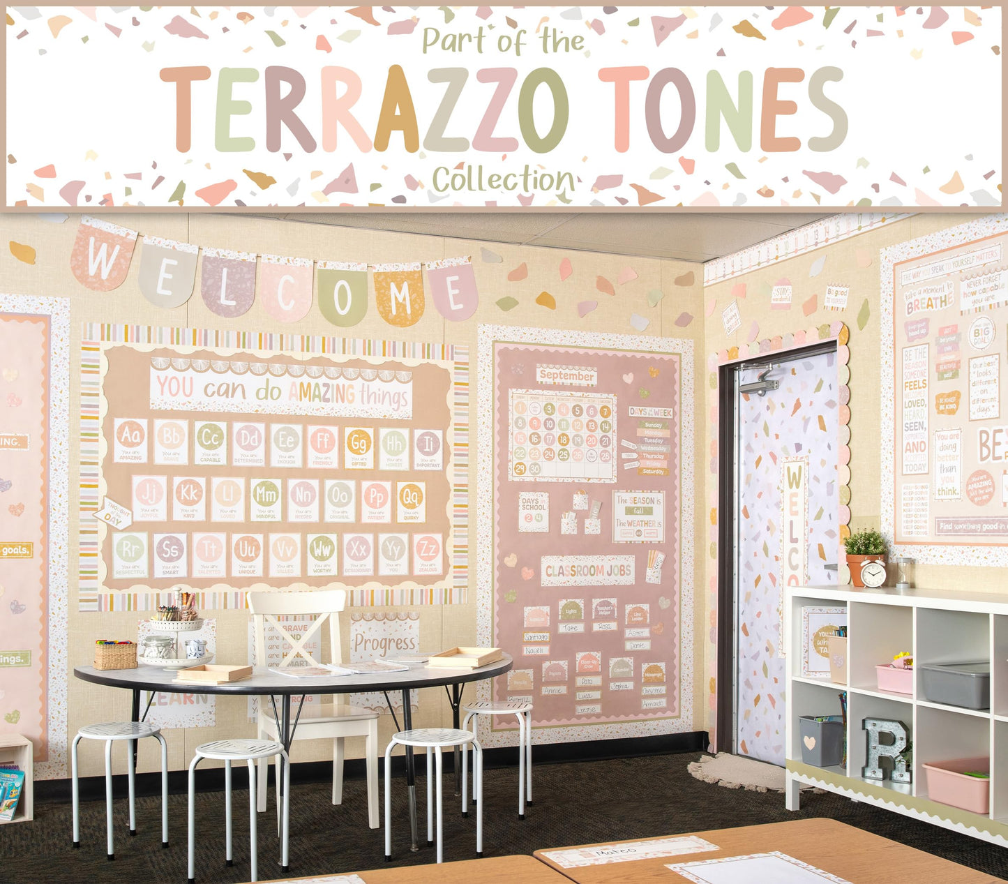 Teacher Created Resources Terrazzo Tones Teacher Planner (TCR7230)