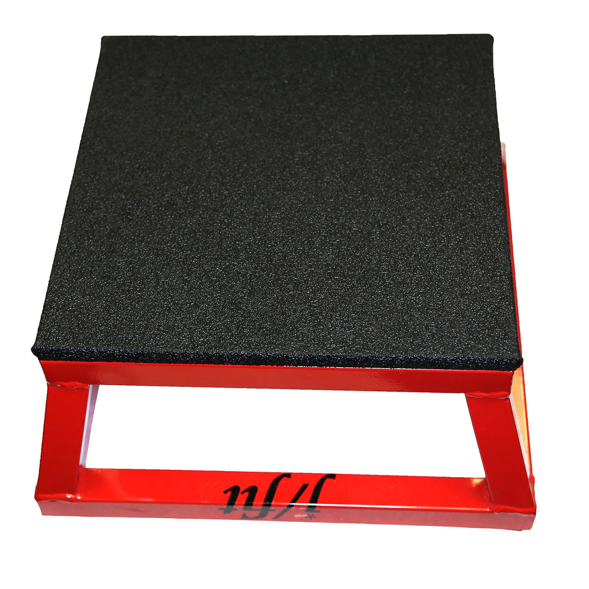 JFIT Plyometric Jump Box - 6", Red/Black