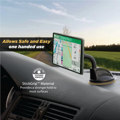 Scosche MAGWDM MagicMount Magnetic Car Phone Holder - Strong Magnet Mount for iPhone and Android - Secure Magnetic Cell Phone Mount for Window/Dash - Universal 360° Adjustable Mobile Cellphone Holder