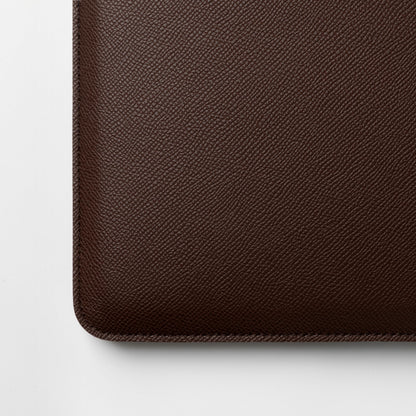 Comfyable Laptop Sleeve 15 Inch Precisely Compatible with MacBook Air 15" M5 M4 M3 M2 2026, Faux Leather Cover Case, Coffee