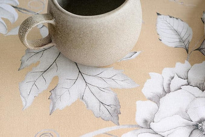 Maison d' Hermine Table Cloth Rectangle Table 100% Cotton 70 x 140 Inches Fall Tablecloth Reusable Everyday Use for Thanksgiving Christmas Decorations Dining Farmhouse Party (Pretty Autumn)