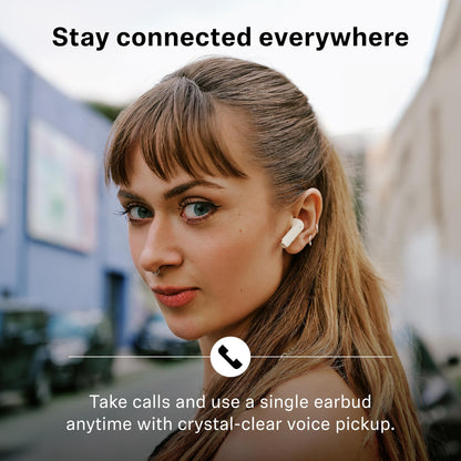 Sennheiser ACCENTUM Open Wireless Earbuds - Open Ear Buds Design, Dynamic Sound & Bluetooth 5.3, IPX4 Splash Protection, 28 Hours Battery Life, USB-C Charging Case, Music, Phone Calls, Travel, Pink