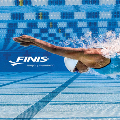 FINIS Original Swimmer’s Snorkel - Center-Mount Design - for Swim Training - Adjustable Fit - Purge Valve - Yellow - Adult