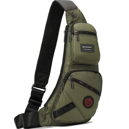 Nicgid Sling Bag Chest Shoulder Backpack Fanny Pack Crossbody Bags for Men