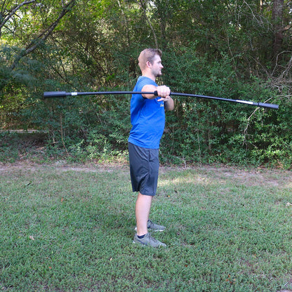Tap Shoulder Tube - Rhythmic Oscillation Trainer - Dynamic Arm Care & Scapular Stability - High School to Pro Pitcher Recovery & Warmup