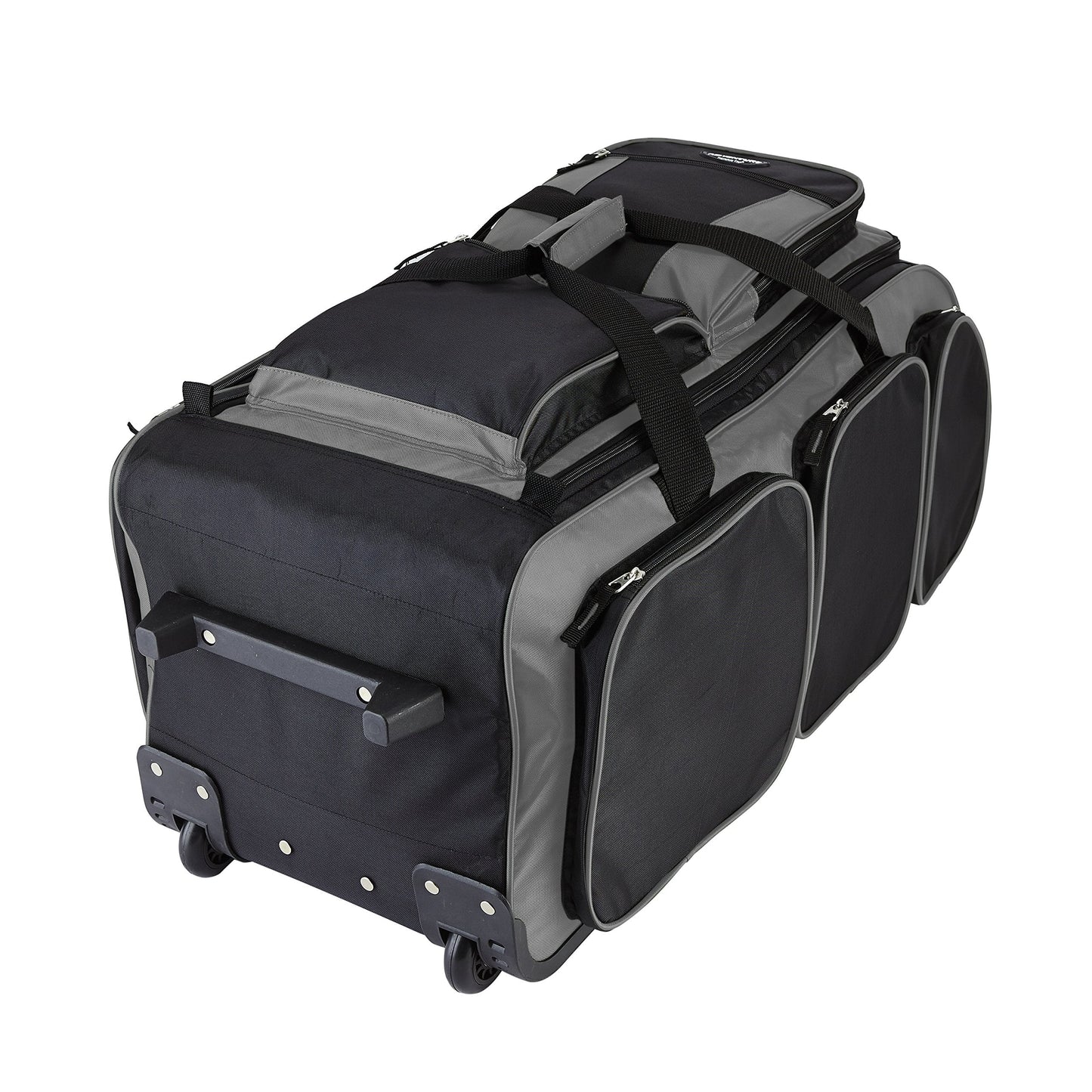 Travelers Club 30" Xpedition Rolling Duffel Bag, Charcoal Grey