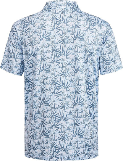 Men's Golf Shirt - Moisture-Wicking Dry Fit Performance Polo | Short Sleeve, Stylish Print