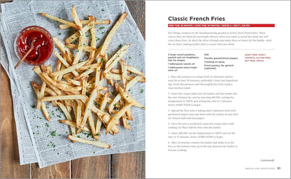 The Official Ninja Air Fryer Cookbook for Beginners: 75+ Recipes for Faster, Healthier, & Crispier Fried Favorites (Ninja Cookbooks)