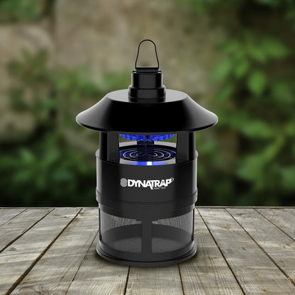 DynaTrap DT160 1/4 Acre Mosquito Trap & Flying Insect Trap – Kills Mosquitoes, Flies, Gnats, Wasps, & Other Flying Insects – Mosquito Zapper & Bug Zapper Outdoor Alternative – Black