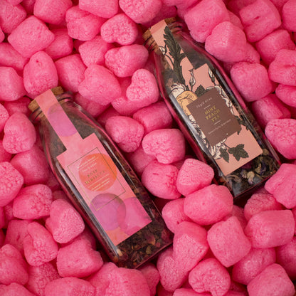 Magicwater Supply - .5 Cu Ft - Pink Heart Shaped Recycled Anti Static Packing Peanuts - Compostable & Biodegradable Cushion for Shipping - Dust-Free & Abrasion Resistant - Void Filler