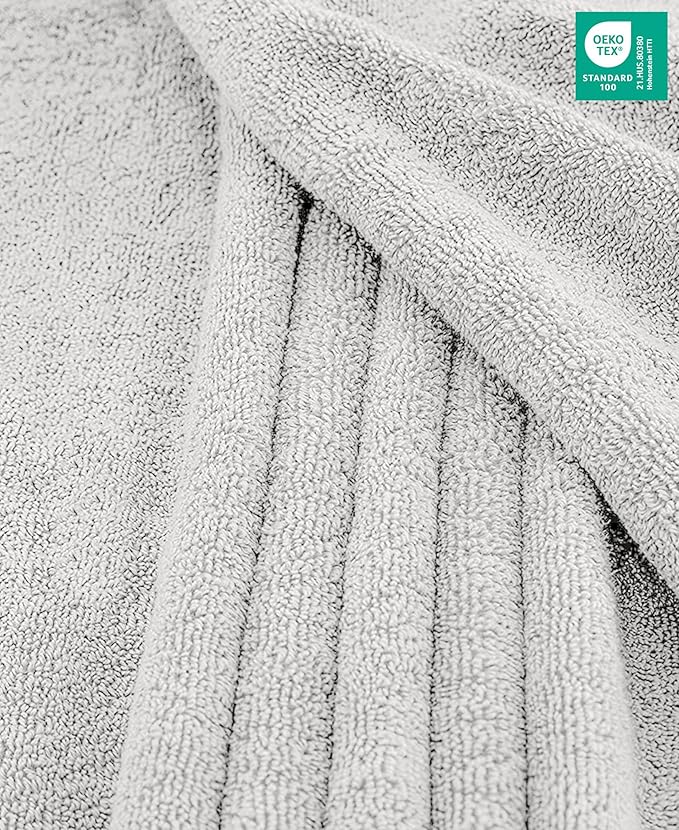 American Soft Linen 100% Cotton 600 GSM Turkish 40x80 Oversized Bath Towel Sheet