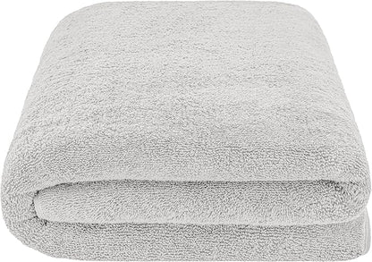 American Soft Linen 100% Cotton 600 GSM Turkish 40x80 Oversized Bath Towel Sheet