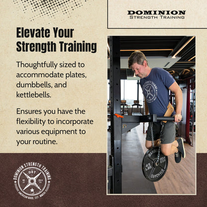 Dominion Strength Training Gray Suede Heavy-Duty Leather Dip Belt with Steel Chain - Ultimate Accessory for Weighted Pullups, Dips, and Progressive Overload (Gray Suede)
