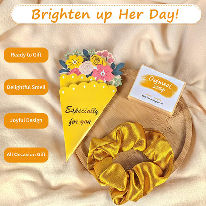 Gift Baskets for Women, Unique Birthday Gifts for Women, Best Friend Birthday Christmas Gift, Get Well Soon Gift Sending Sunshine Teen Girl Gifts for Daughter Sister Friendship - BRIGHTEN UP HER DAY