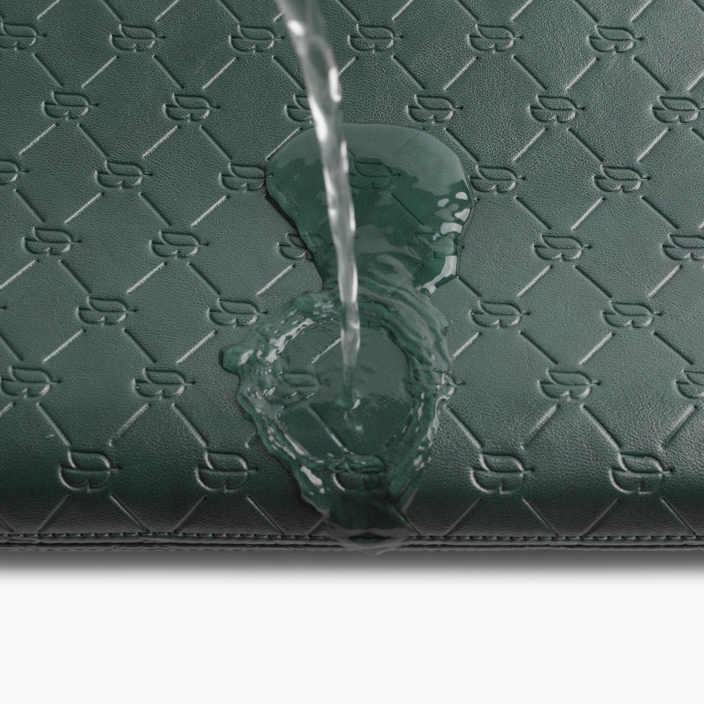 Comfyable x Edition Faux Leather Laptop Sleeve 13 14 Inch, Compatible with 13" MacBook Air M5 & 14" MacBook Pro M5 Pro/Max 2026, Mac Travel Case with a Front Zip Pocket for Men Women, Midnight Green