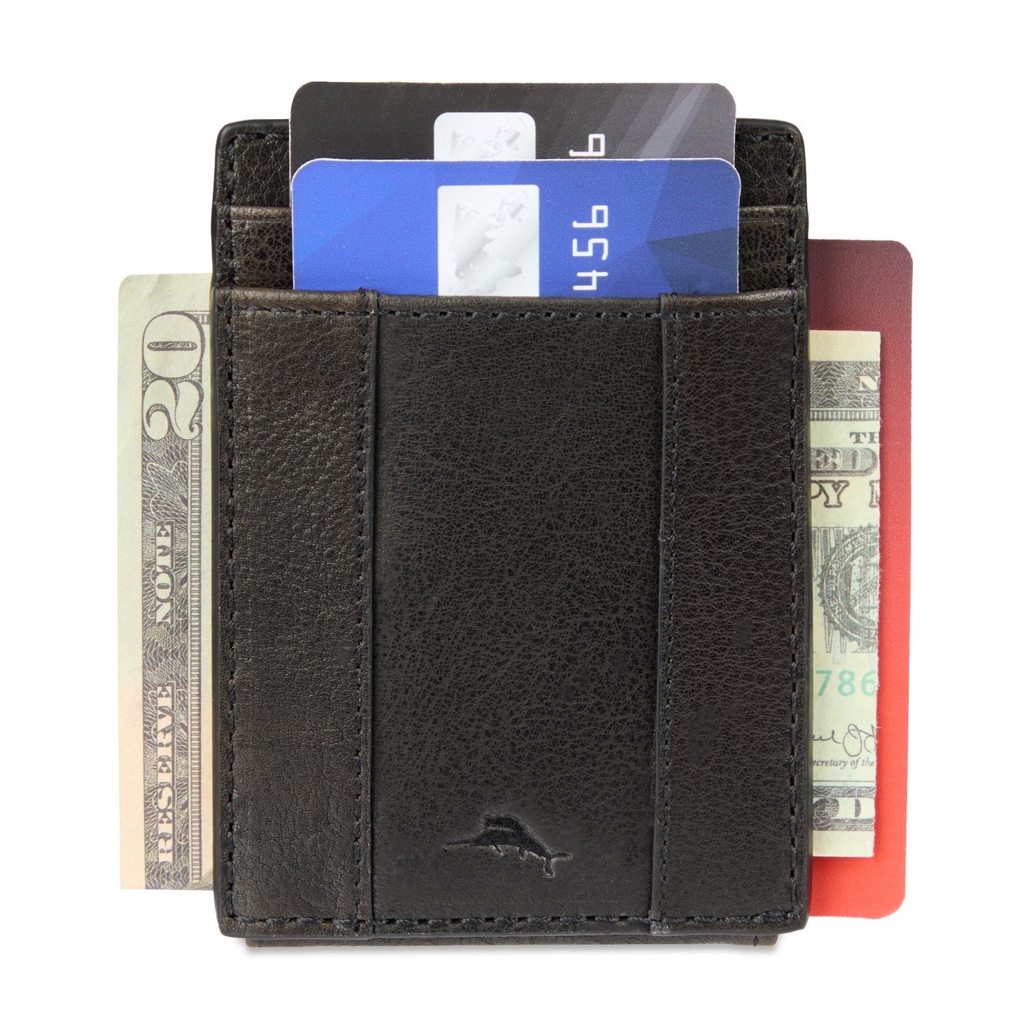 Tommy Bahama Men's Two Tone Magnetic Front Pocket Wallet