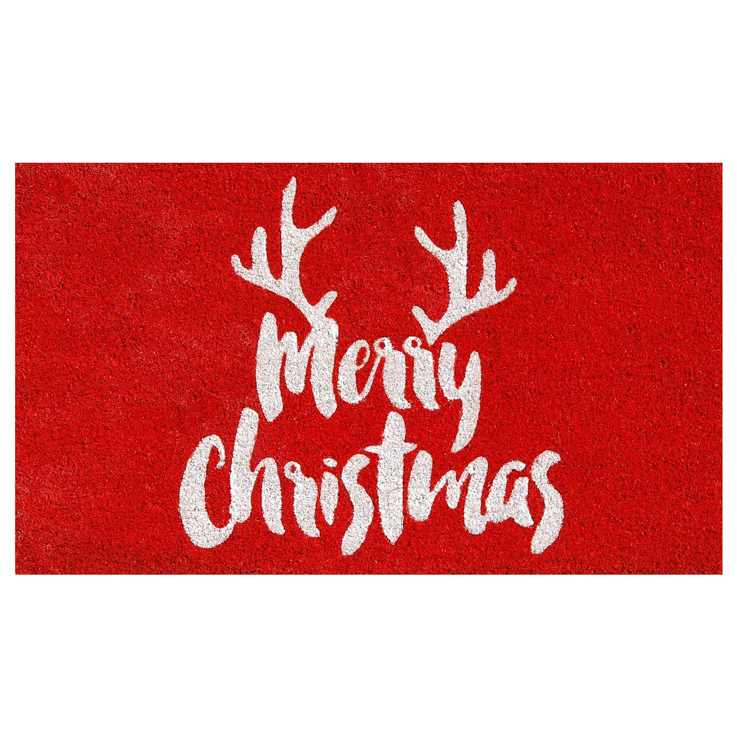 Calloway Mills 101741729R Christmas Antlers Doormat