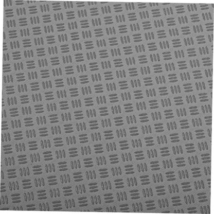 ifundom Non-Slip Shock-Absorbing Mat for Treadmills Vibration Dampening Floor Protector Black PU Exercise Equipment Mat for Home Gym