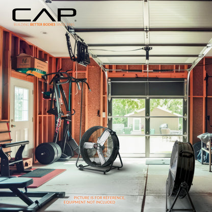 CAP Barbell 30'' High Velocity Heavy Duty Floor Fan – Ultimate Cooling Power for Gyms & Homes