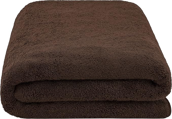 American Soft Linen 100% Cotton 600 GSM Turkish 40x80 Oversized Bath Towel Sheet
