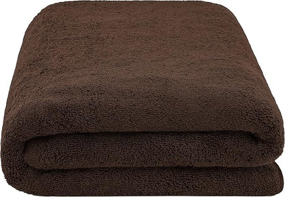 American Soft Linen 100% Cotton 600 GSM Turkish 40x80 Oversized Bath Towel Sheet