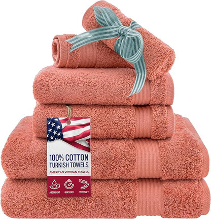 American Veteran Towel, 6 Piece Towel Set
