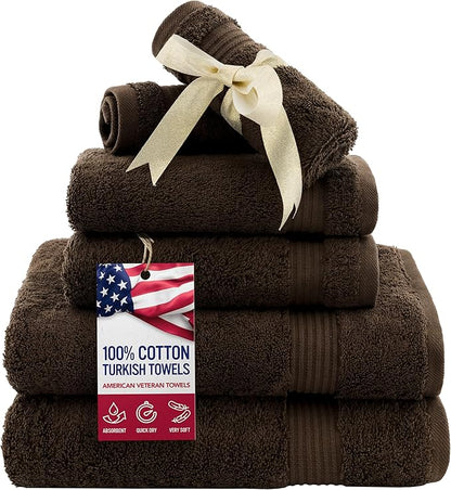 American Veteran Towel, 6 Piece Towel Set